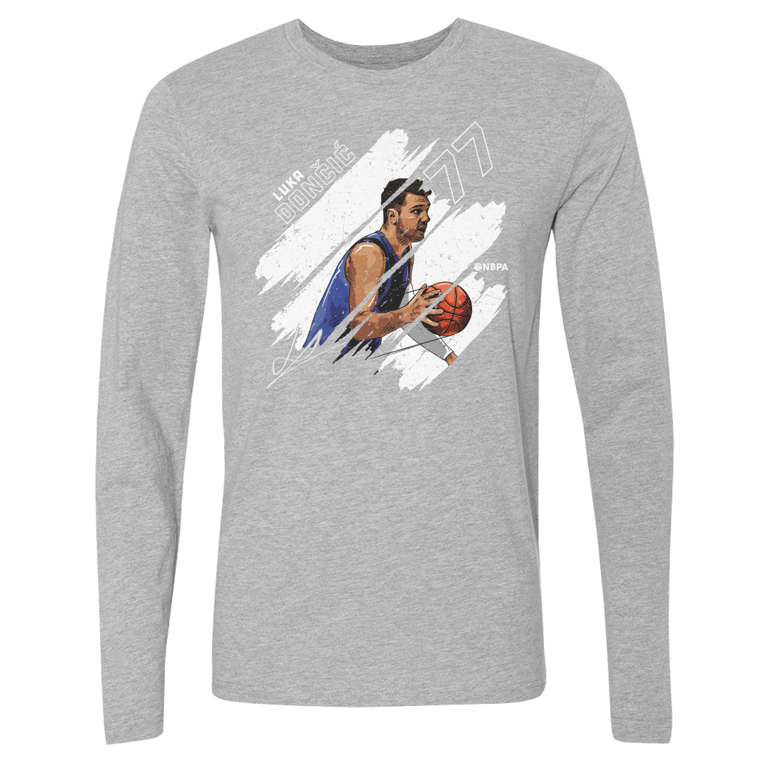 Luka Doncic Men&#39;s Long Sleeve T-Shirt | 500 LEVEL