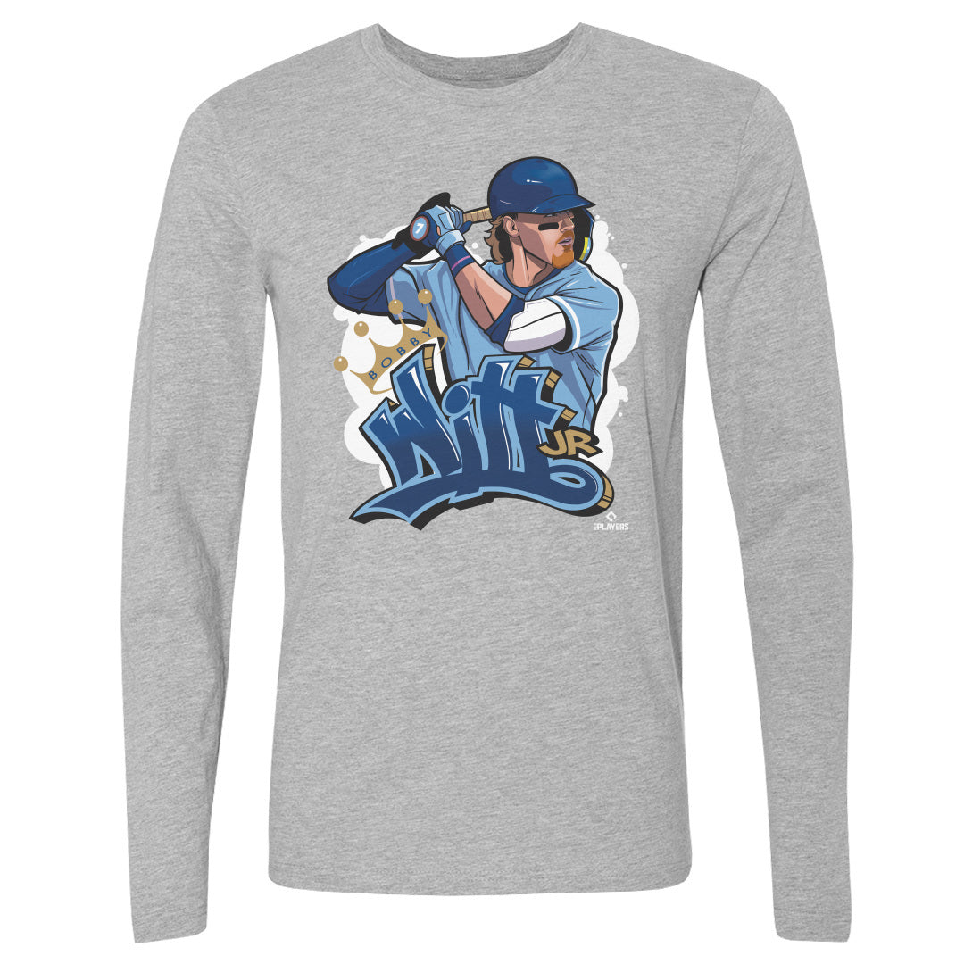 Bobby Witt Jr. Men&#39;s Long Sleeve T-Shirt | 500 LEVEL