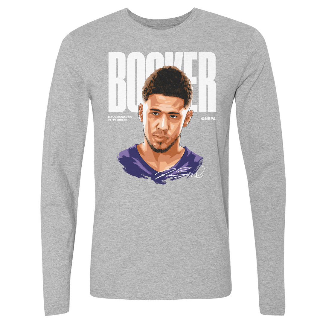 Devin Booker Men&#39;s Long Sleeve T-Shirt | 500 LEVEL