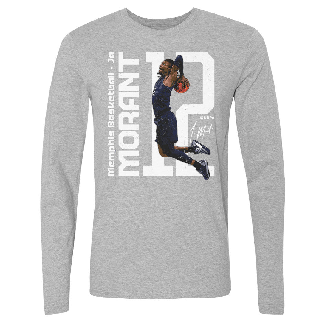 Ja Morant Men&#39;s Long Sleeve T-Shirt | 500 LEVEL