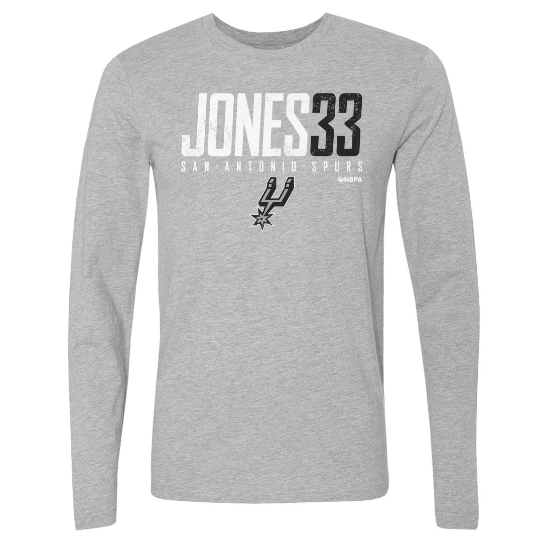 Tre Jones Men&#39;s Long Sleeve T-Shirt | 500 LEVEL