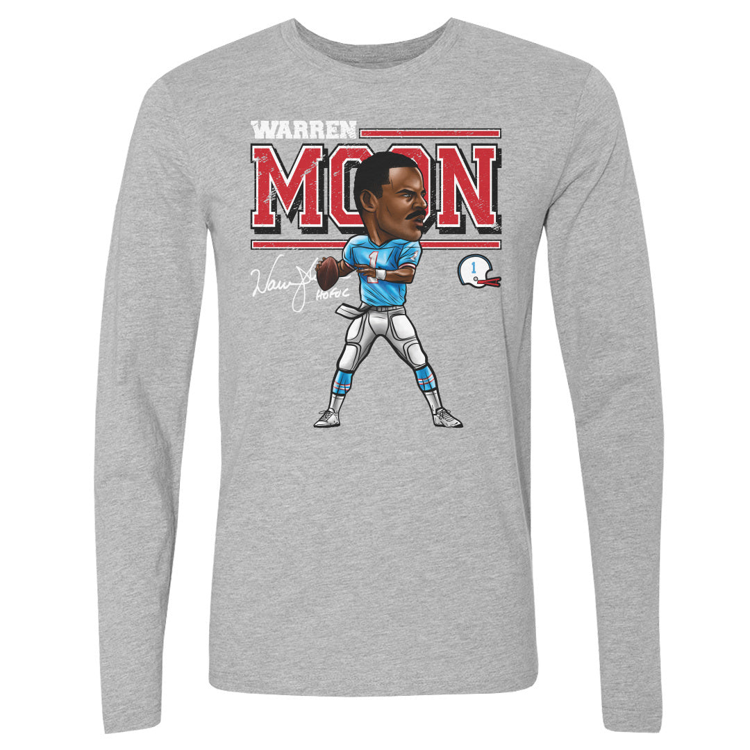 Warren Moon Men&#39;s Long Sleeve T-Shirt | 500 LEVEL