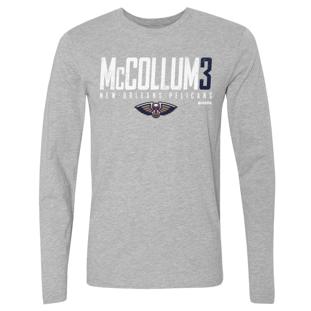 CJ McCollum Men&#39;s Long Sleeve T-Shirt | 500 LEVEL