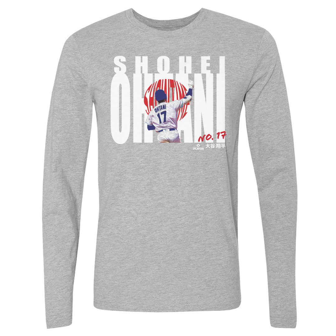 Shohei Ohtani Men&#39;s Long Sleeve T-Shirt | 500 LEVEL