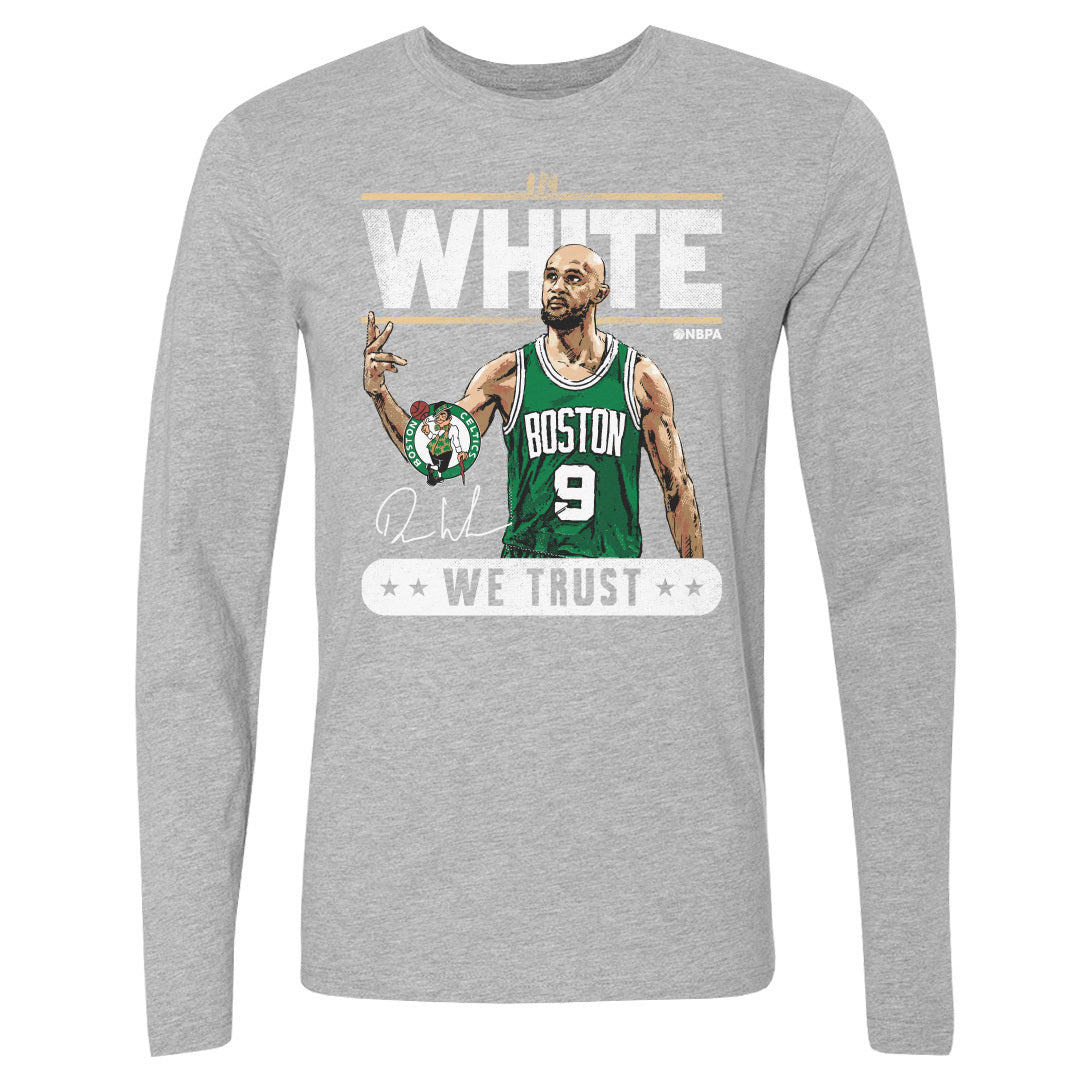 Derrick White Men&#39;s Long Sleeve T-Shirt | 500 LEVEL