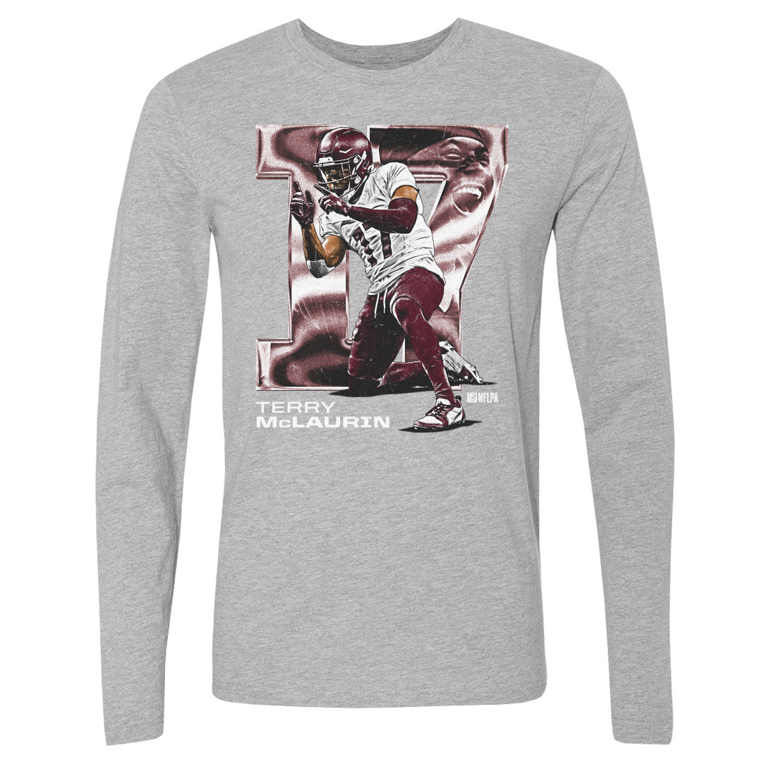 Terry McLaurin Men&#39;s Long Sleeve T-Shirt | 500 LEVEL