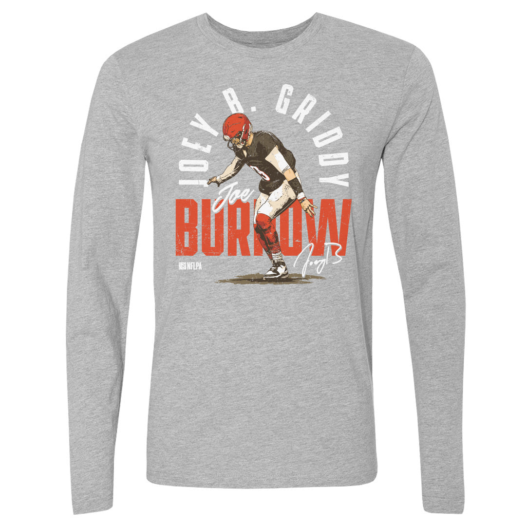 Joe Burrow Men&#39;s Long Sleeve T-Shirt | 500 LEVEL