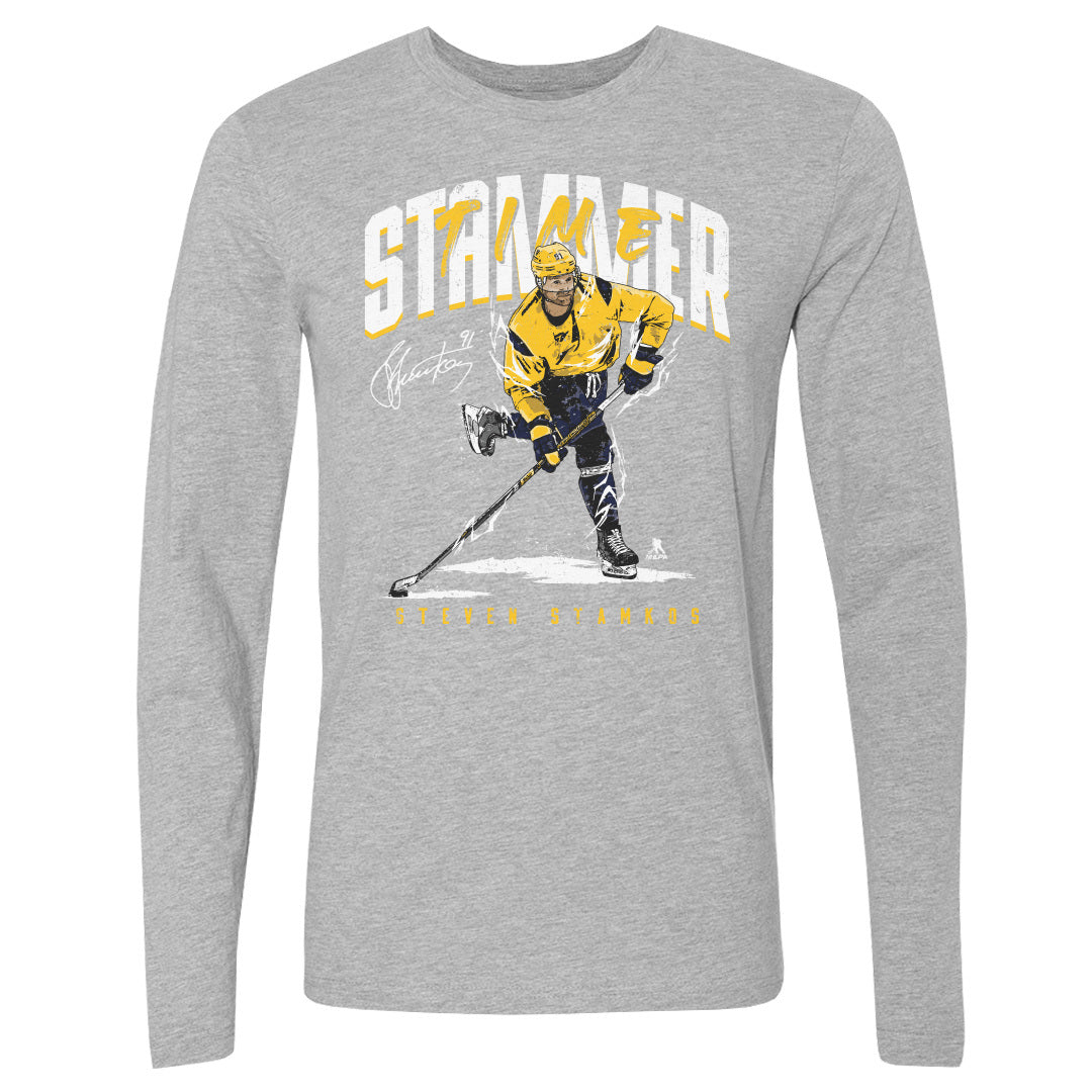 Steven Stamkos Men&#39;s Long Sleeve T-Shirt | 500 LEVEL