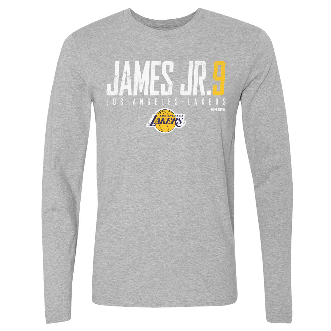 Bronny James Jr. Men&#39;s Long Sleeve T-Shirt | 500 LEVEL