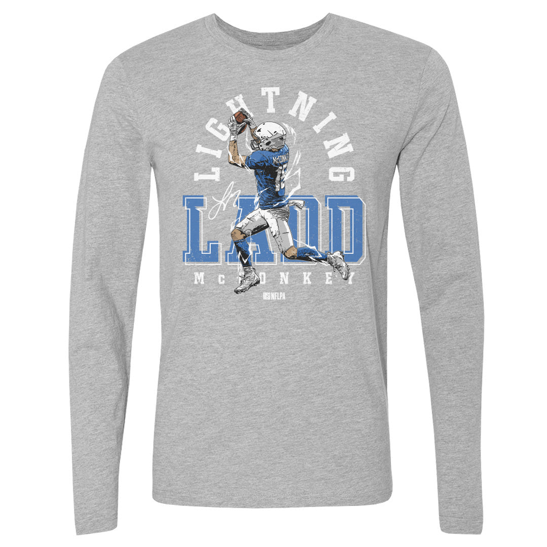 Ladd McConkey Men&#39;s Long Sleeve T-Shirt | 500 LEVEL