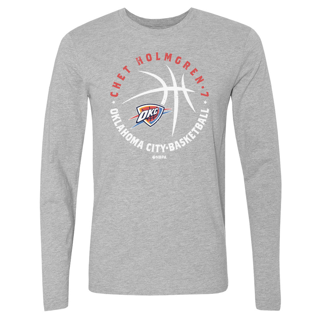 Chet Holmgren Men&#39;s Long Sleeve T-Shirt | 500 LEVEL