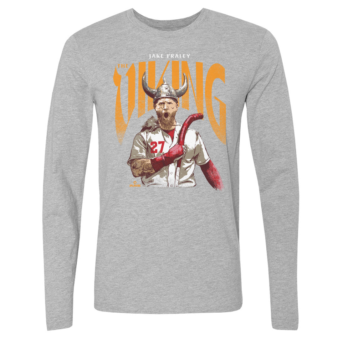 Jake Fraley Men&#39;s Long Sleeve T-Shirt | 500 LEVEL