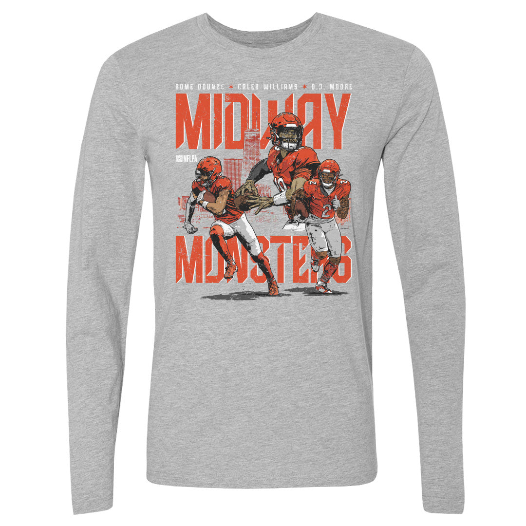 Caleb Williams Men&#39;s Long Sleeve T-Shirt | 500 LEVEL