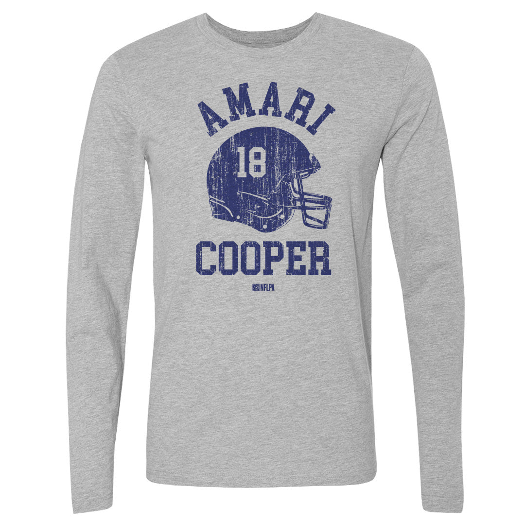 Amari Cooper Men&#39;s Long Sleeve T-Shirt | 500 LEVEL