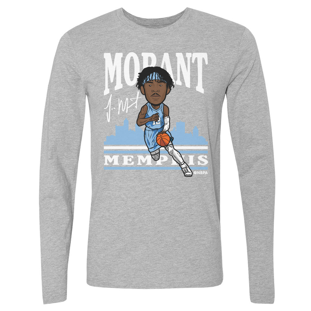 Ja Morant Men&#39;s Long Sleeve T-Shirt | 500 LEVEL