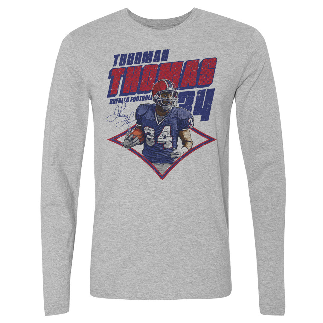 Thurman Thomas Men&#39;s Long Sleeve T-Shirt | 500 LEVEL