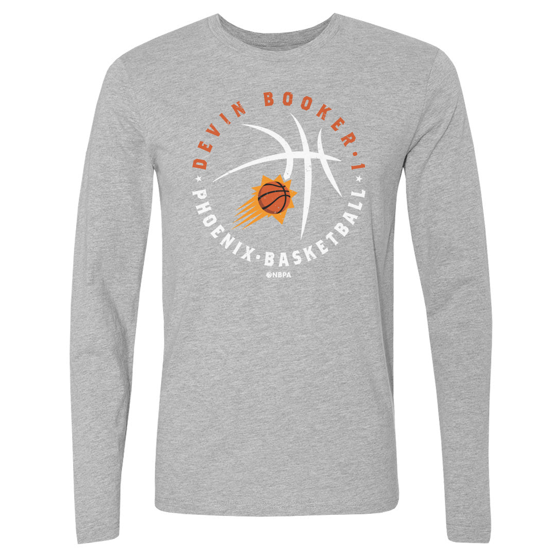 Devin Booker Men&#39;s Long Sleeve T-Shirt | 500 LEVEL