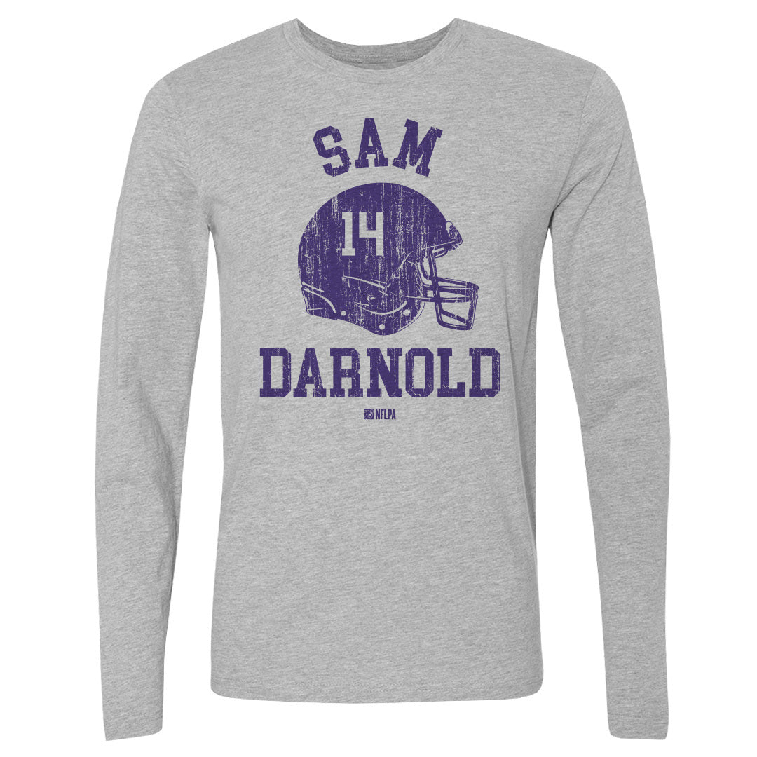 Sam Darnold Men&#39;s Long Sleeve T-Shirt | 500 LEVEL