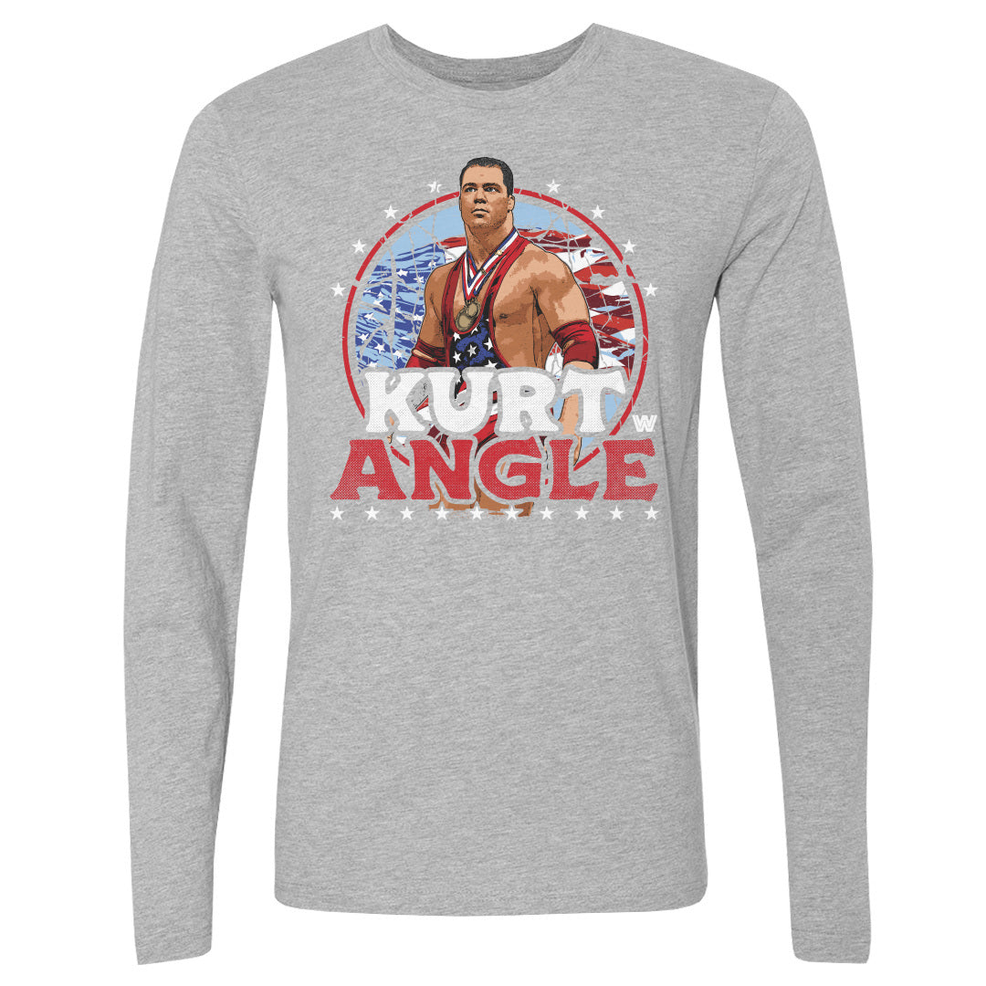 Kurt Angle Men&#39;s Long Sleeve T-Shirt | 500 LEVEL