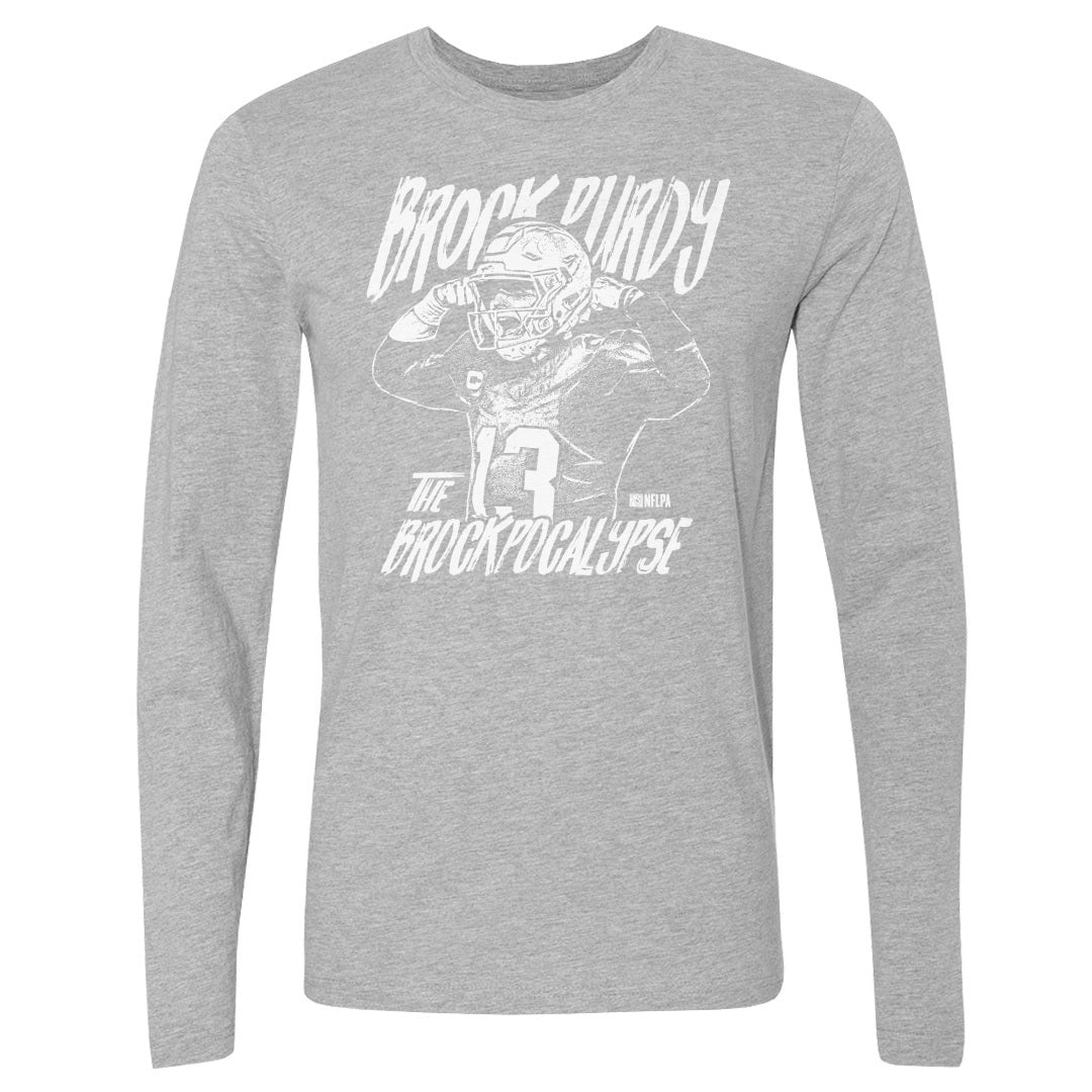 Brock Purdy Men&#39;s Long Sleeve T-Shirt | 500 LEVEL