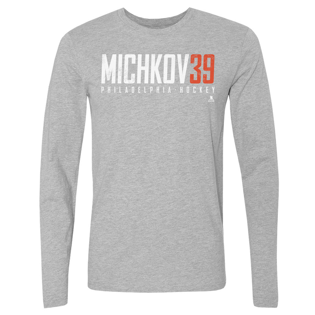 Matvei Michkov Men&#39;s Long Sleeve T-Shirt | 500 LEVEL