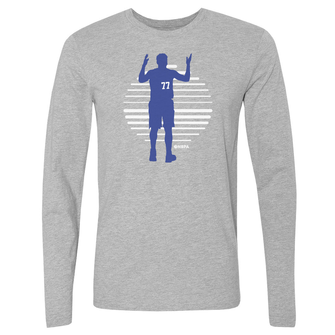 Luka Doncic Men&#39;s Long Sleeve T-Shirt | 500 LEVEL