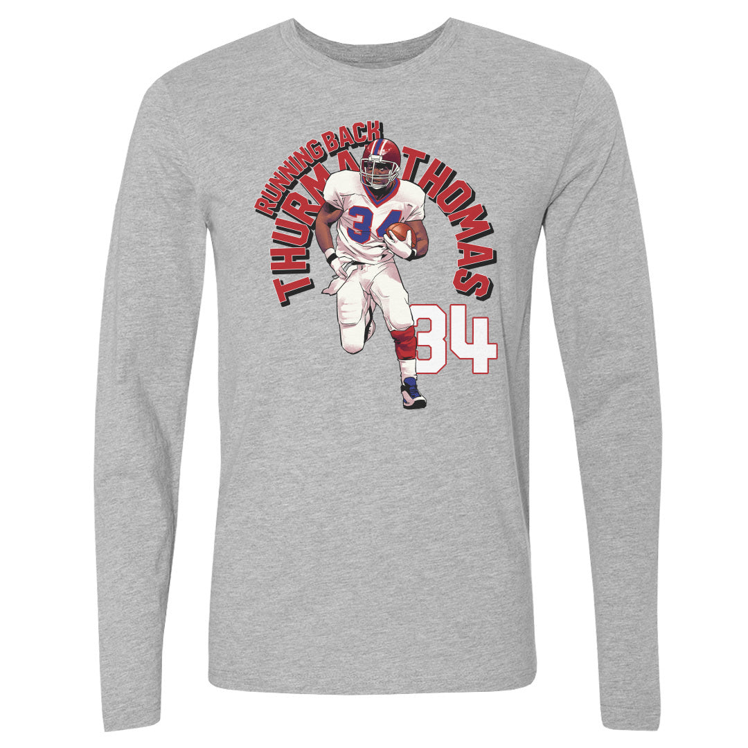 Thurman Thomas Men&#39;s Long Sleeve T-Shirt | 500 LEVEL