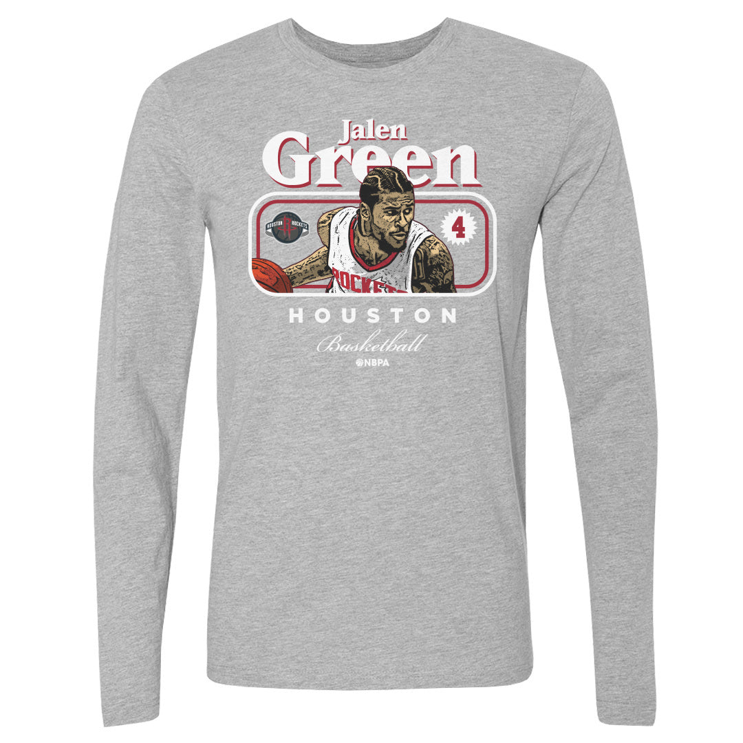 Jalen Green Men&#39;s Long Sleeve T-Shirt | 500 LEVEL