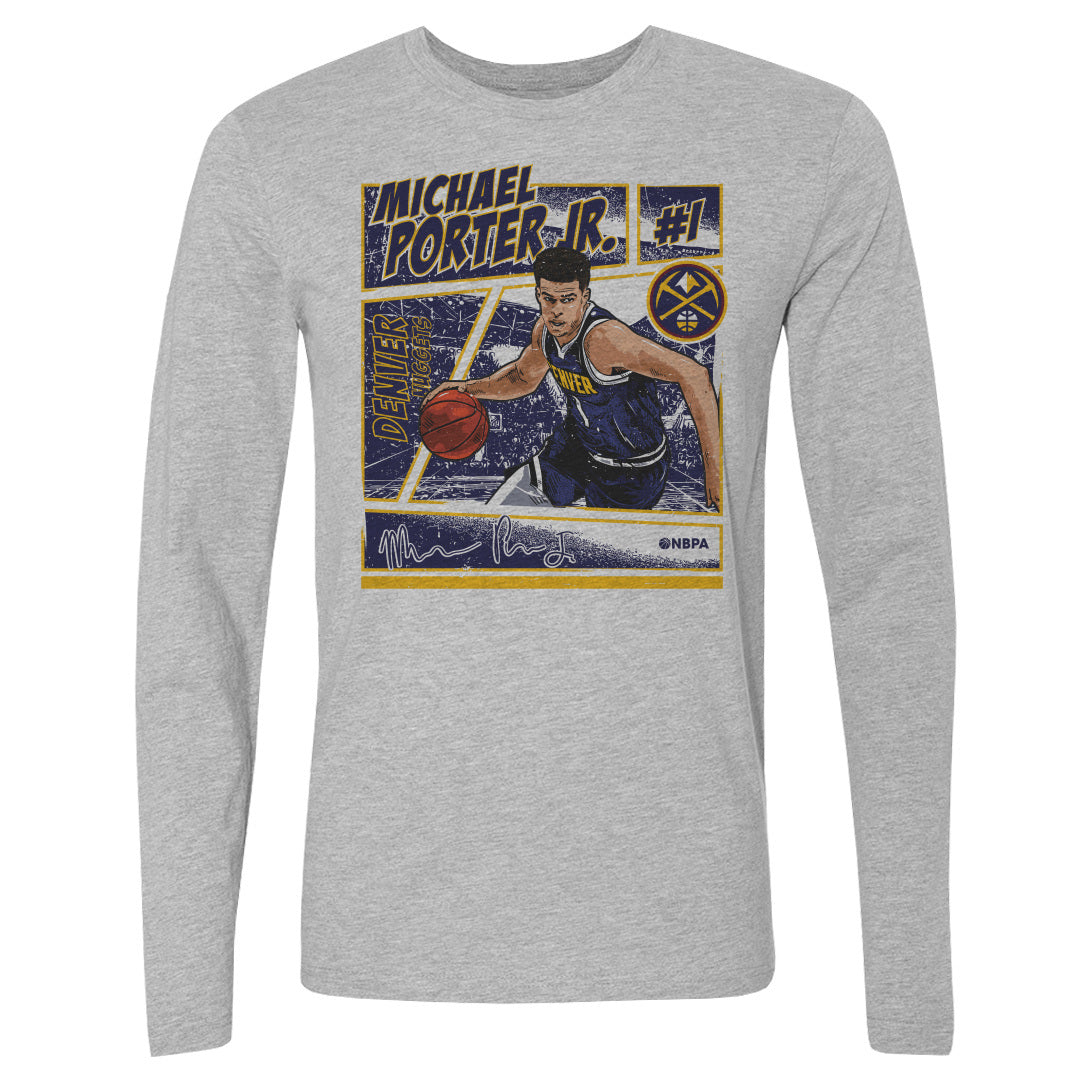 Michael Porter Jr. Men&#39;s Long Sleeve T-Shirt | 500 LEVEL