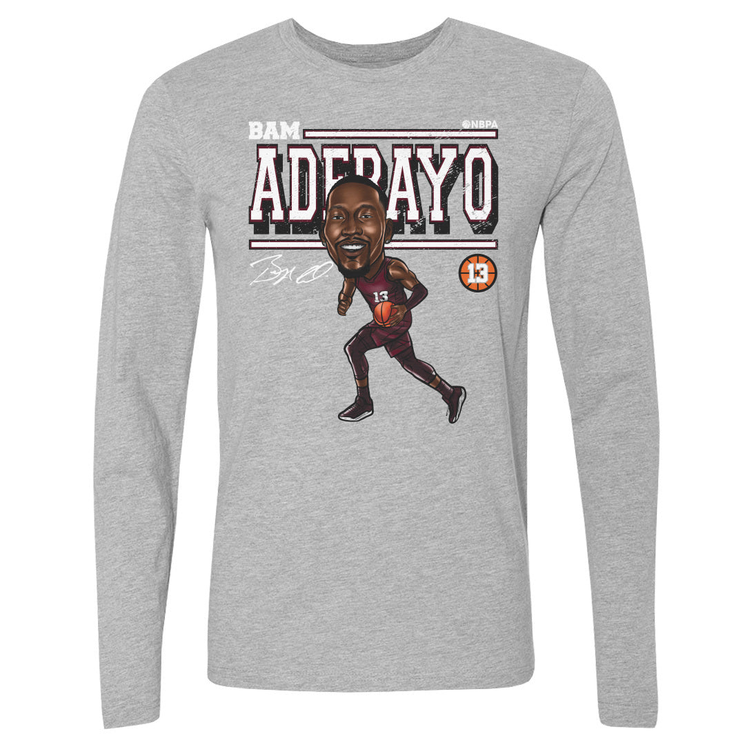 Bam Adebayo Men&#39;s Long Sleeve T-Shirt | 500 LEVEL