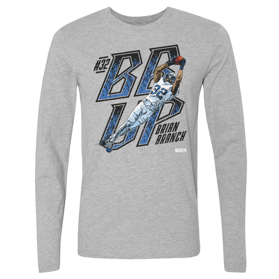 Brian Branch Men&#39;s Long Sleeve T-Shirt | 500 LEVEL