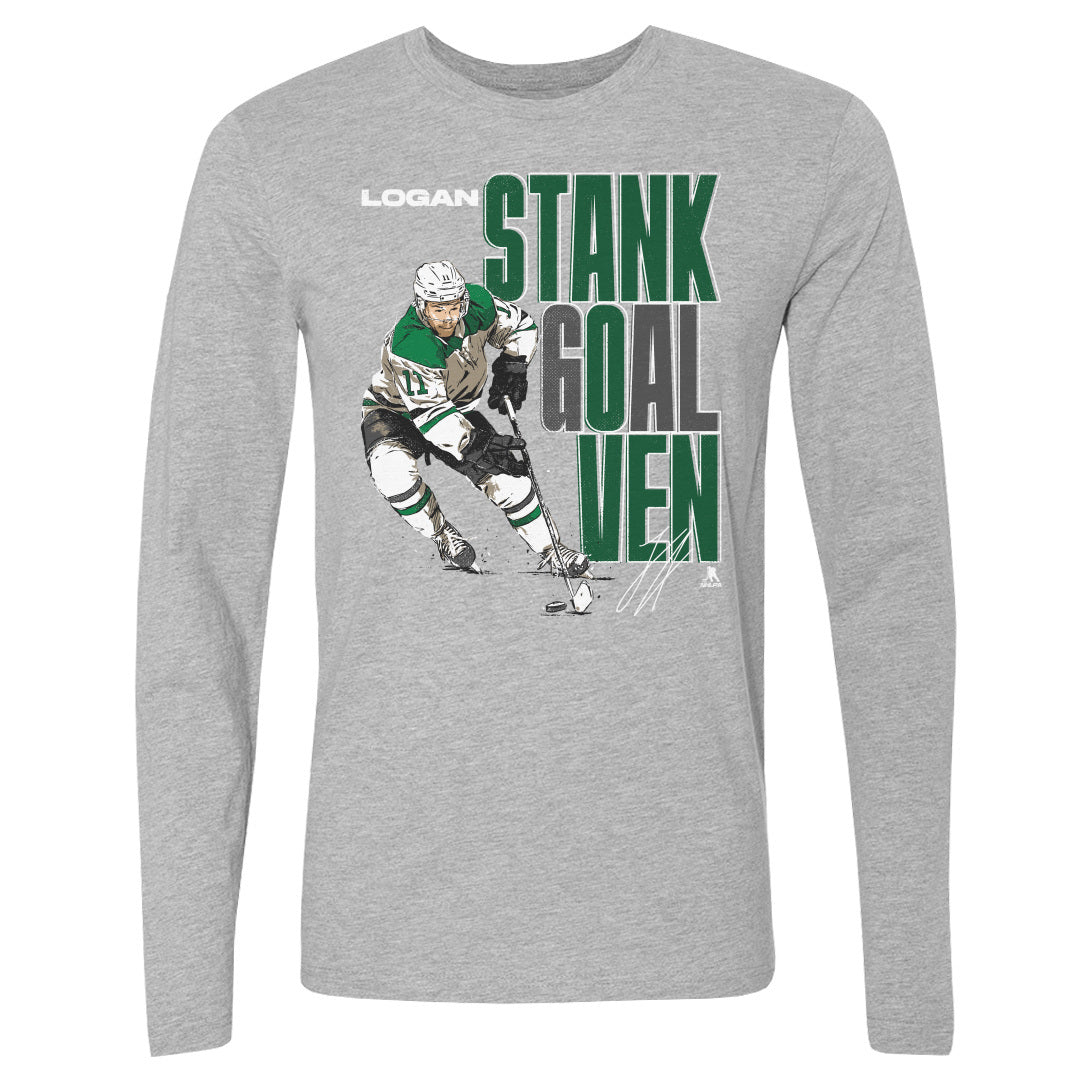 Logan Stankoven Men&#39;s Long Sleeve T-Shirt | 500 LEVEL