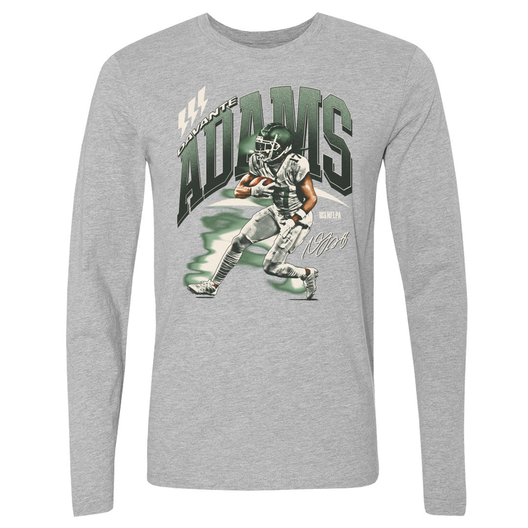 Davante Adams Men&#39;s Long Sleeve T-Shirt | 500 LEVEL