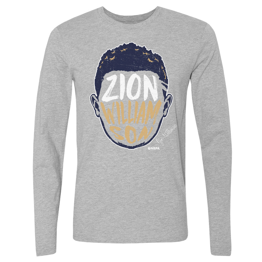 Zion Williamson Men&#39;s Long Sleeve T-Shirt | 500 LEVEL