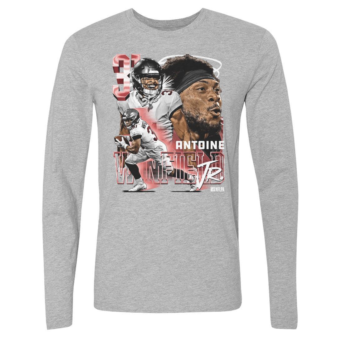 Antoine Winfield Jr. Men&#39;s Long Sleeve T-Shirt | 500 LEVEL