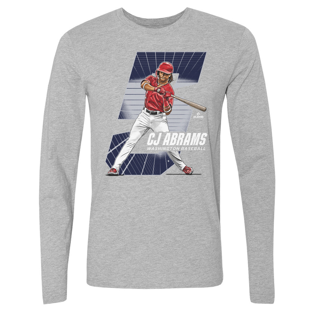 CJ Abrams Men&#39;s Long Sleeve T-Shirt | 500 LEVEL