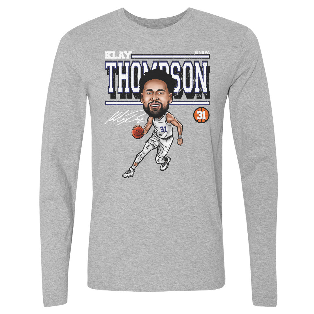 Klay Thompson Men&#39;s Long Sleeve T-Shirt | 500 LEVEL