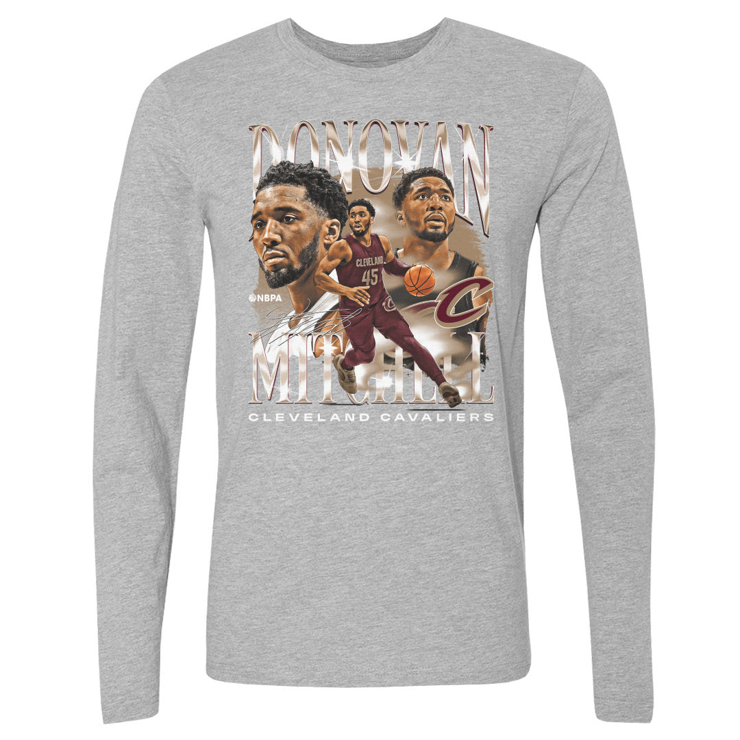 Donovan Mitchell Men&#39;s Long Sleeve T-Shirt | 500 LEVEL