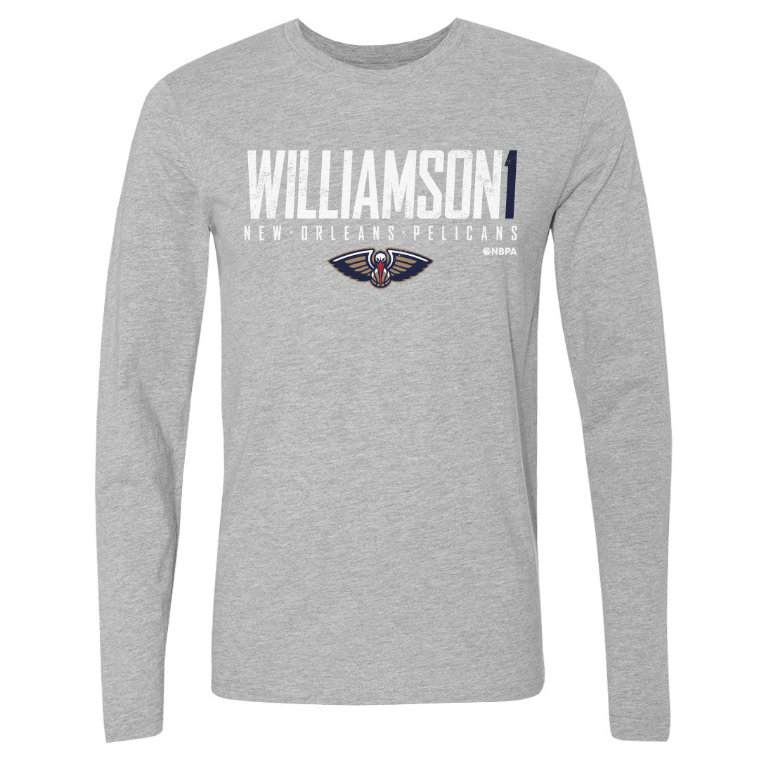 Zion Williamson Men&#39;s Long Sleeve T-Shirt | 500 LEVEL