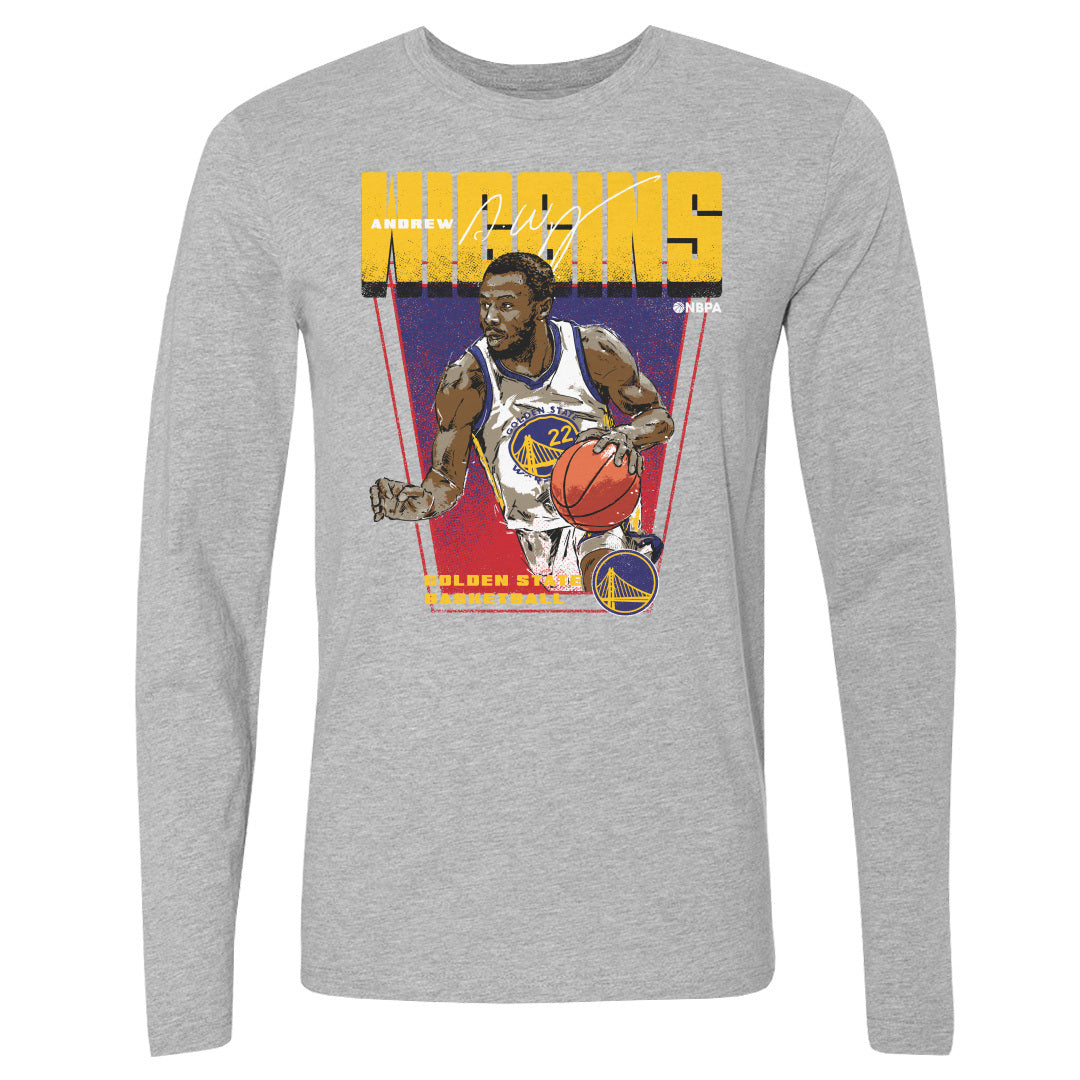 Andrew Wiggins Men&#39;s Long Sleeve T-Shirt | 500 LEVEL