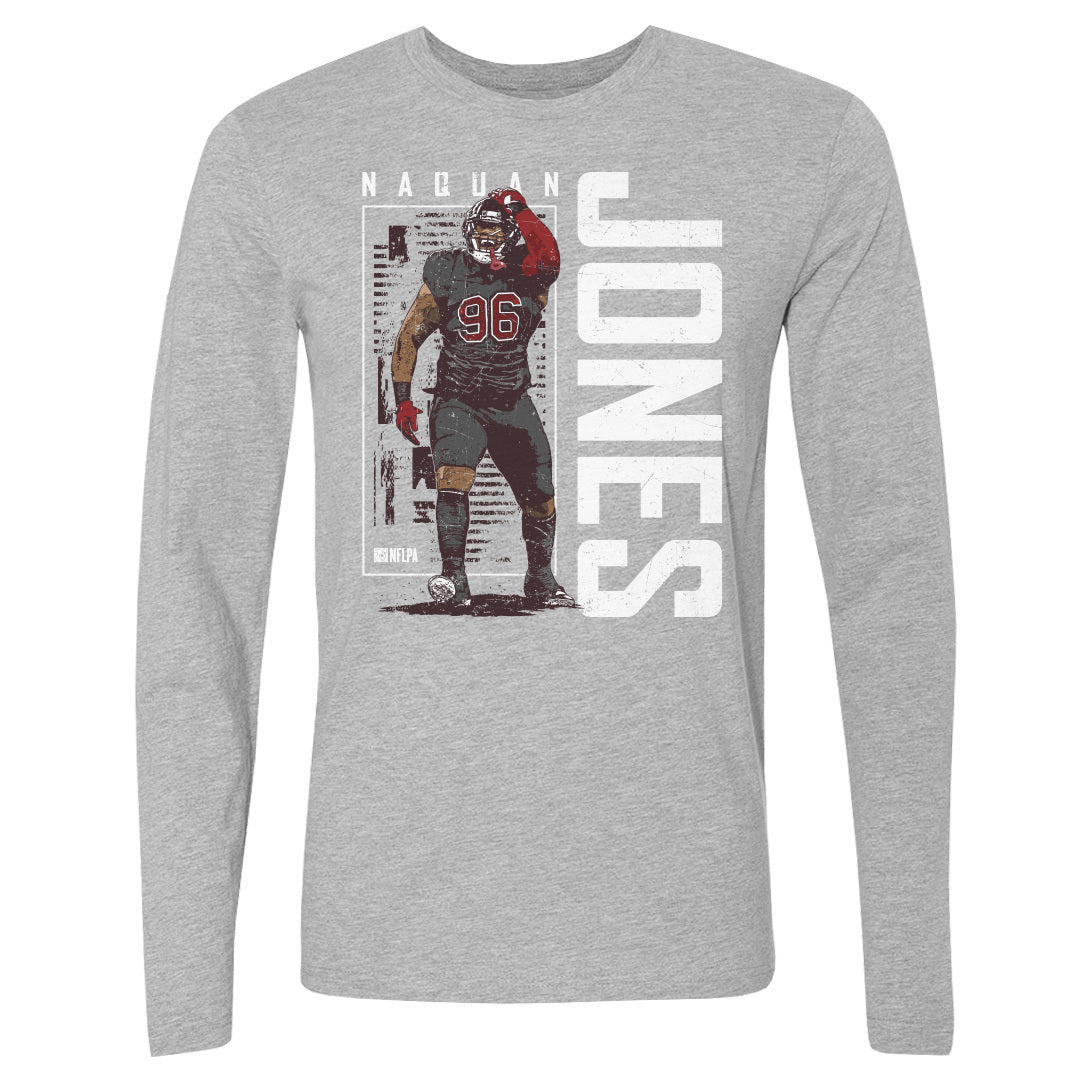 Naquan Jones Men&#39;s Long Sleeve T-Shirt | 500 LEVEL