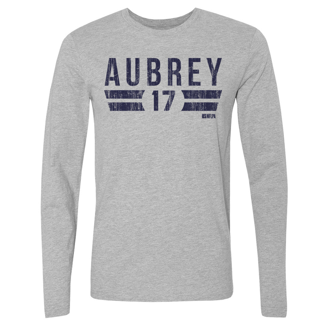 Brandon Aubrey Men&#39;s Long Sleeve T-Shirt | 500 LEVEL