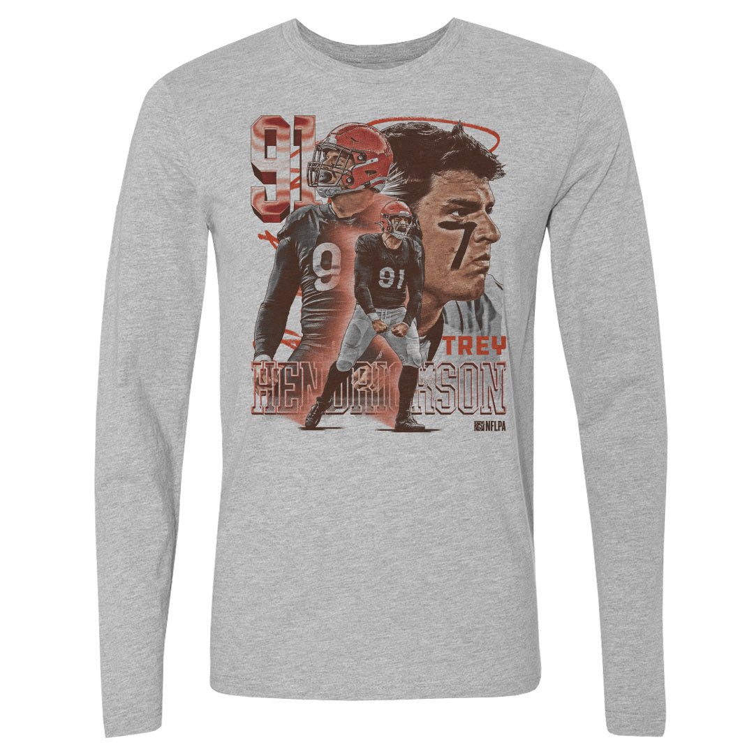 Trey Hendrickson Men&#39;s Long Sleeve T-Shirt | 500 LEVEL