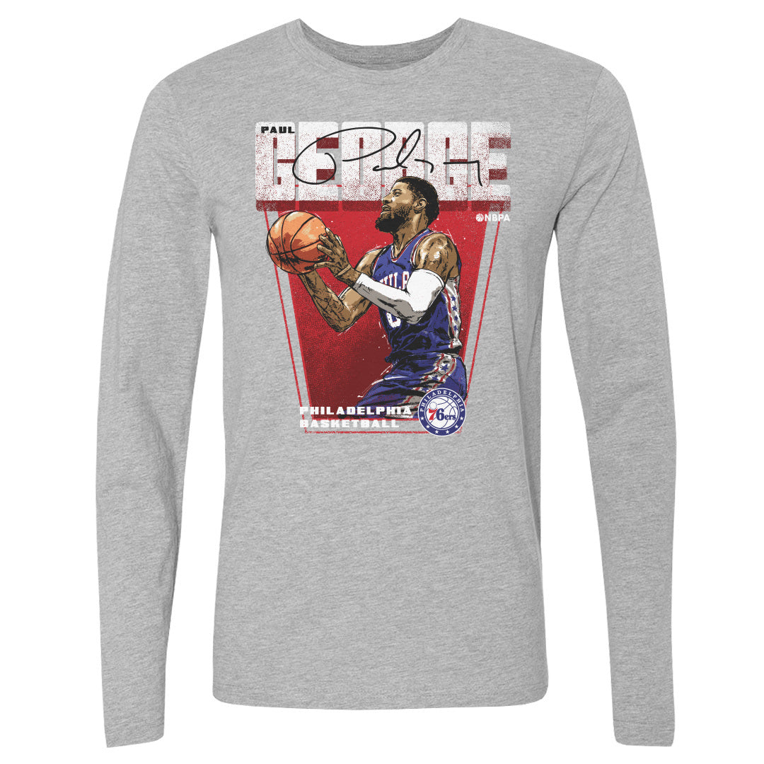 Paul George Men&#39;s Long Sleeve T-Shirt | 500 LEVEL