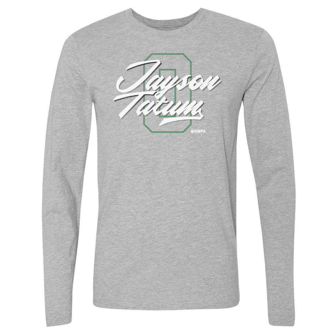 Jayson Tatum Men&#39;s Long Sleeve T-Shirt | 500 LEVEL