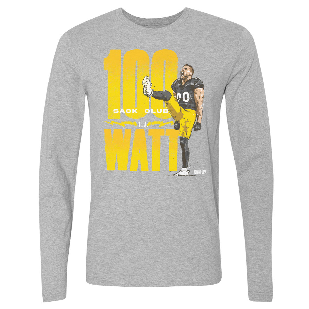 T.J. Watt Men&#39;s Long Sleeve T-Shirt | 500 LEVEL