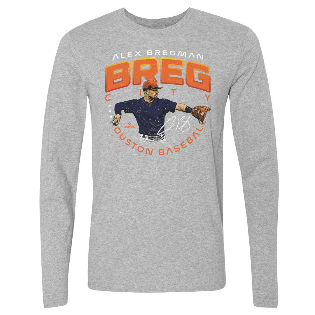 Alex Bregman Men&#39;s Long Sleeve T-Shirt | 500 LEVEL