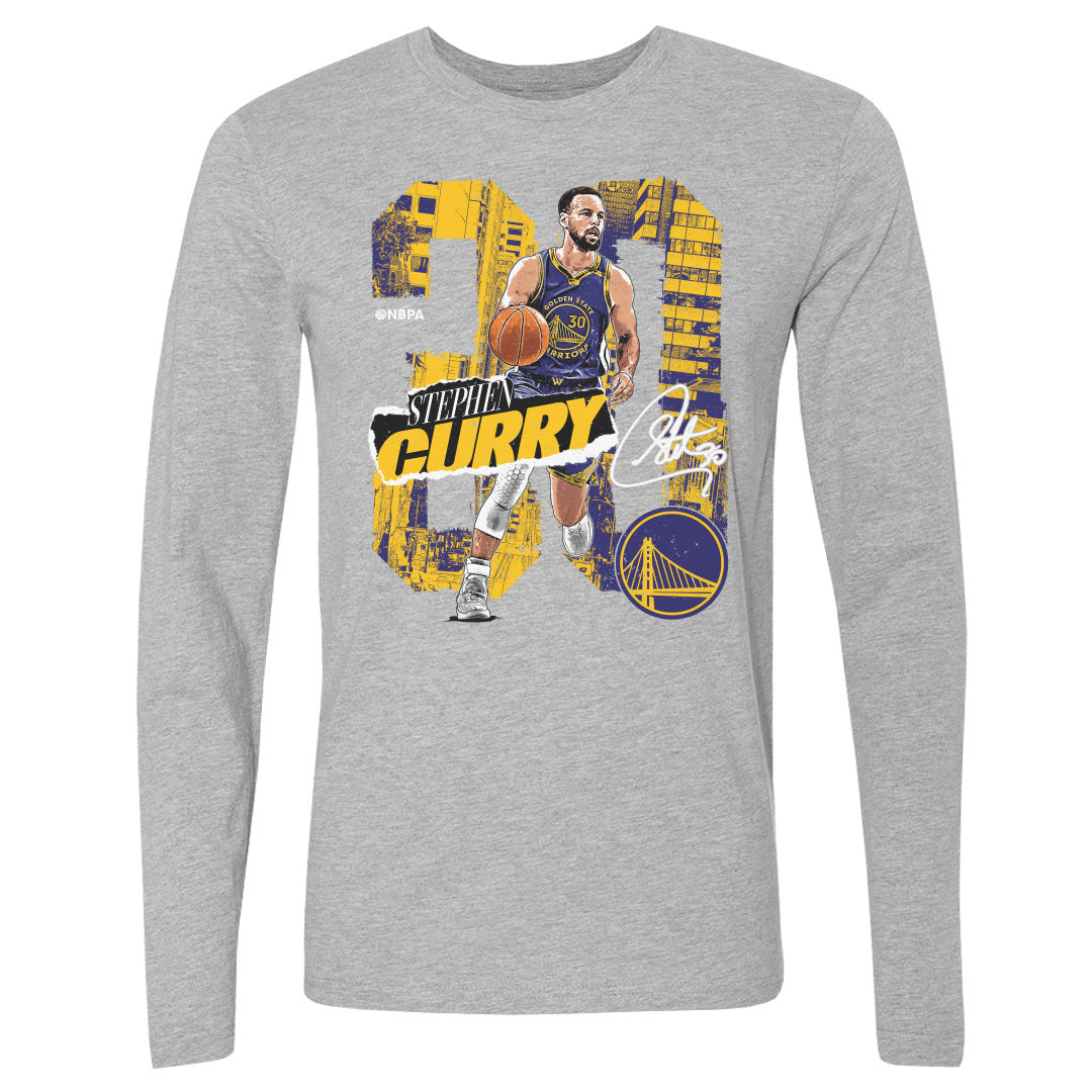 Steph Curry Men&#39;s Long Sleeve T-Shirt | 500 LEVEL