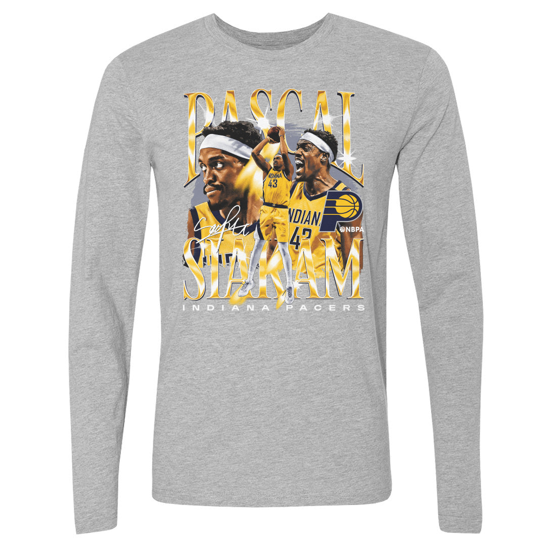 Pascal Siakam Men&#39;s Long Sleeve T-Shirt | 500 LEVEL