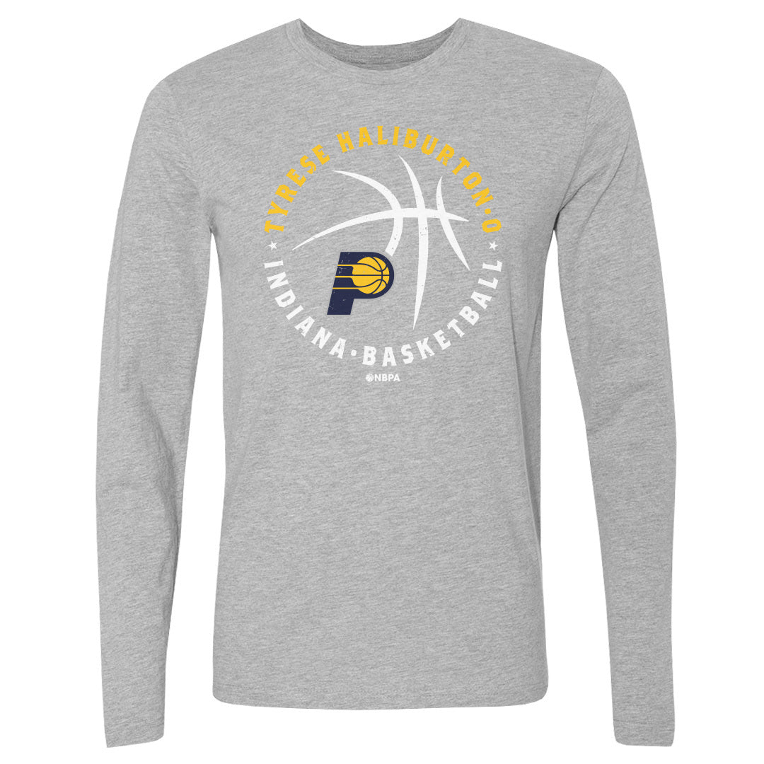 Tyrese Haliburton Men&#39;s Long Sleeve T-Shirt | 500 LEVEL